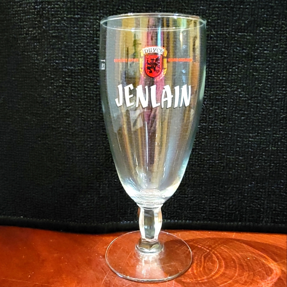 Vintage French Jenlain beer glass